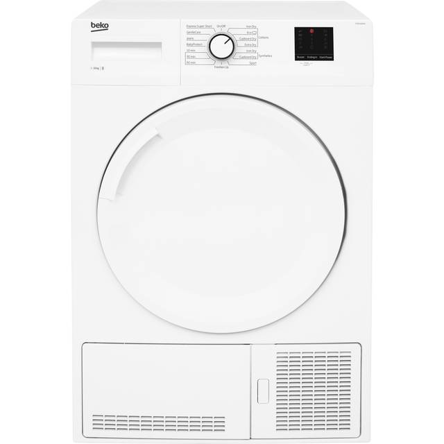 BEKO DTBC10001W 10 kg Condenser Tumble Dryer - White, White