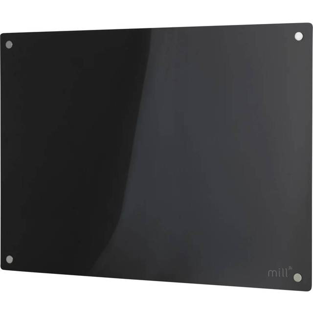 Mill Glass WiFi Panelradiator 700W 230V 665x400x78mm Svart
