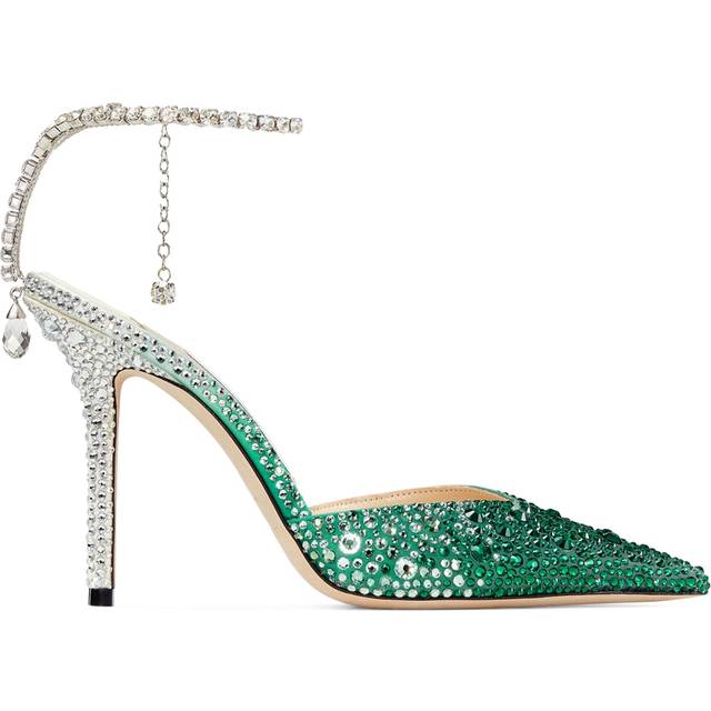 Jimmy Choo Saeda 100 Satin Pump