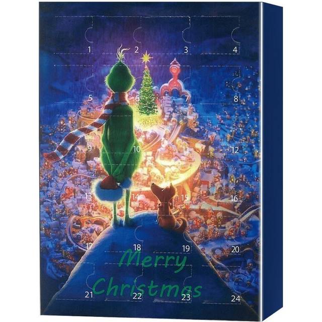 24-Day Grinch Christmas Advent Calendars Surprise Xmas Gifts