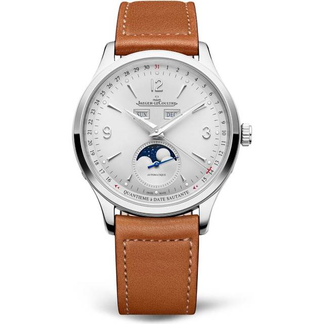 Jaeger-LeCoultre Stainless Steel Master Control Calendar Watch - Silver - 40mm