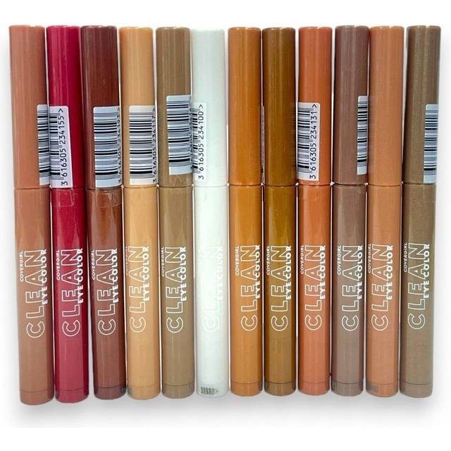 Covergirl Clean Eye Color  Ballerina Blush  Eyeshadow Sticks  Ultra Creamy Formula  Lightweight  Buildable Formula  Lasts All Day  Smudge-Proof  0.05o