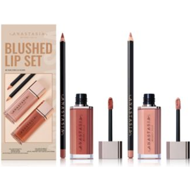 Anastasia Beverly Hills Blushed Lip Gavesæt 4 Stk -