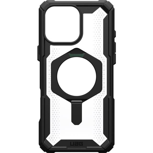 Urban Armor Gear Plasma XTE MagSafe Kickstand Case Backcover Apple iPhone 16 Pro Max Svart, Transparent MagSafe-kompatibel 11447511404G