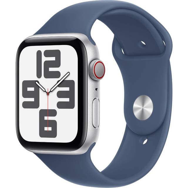 Apple Watch SE 44mm Full Metal Armband silver