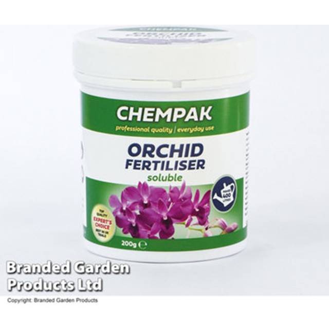 Thompson & Morgan Chempak Orchid Fertiliser 200g x 2, White