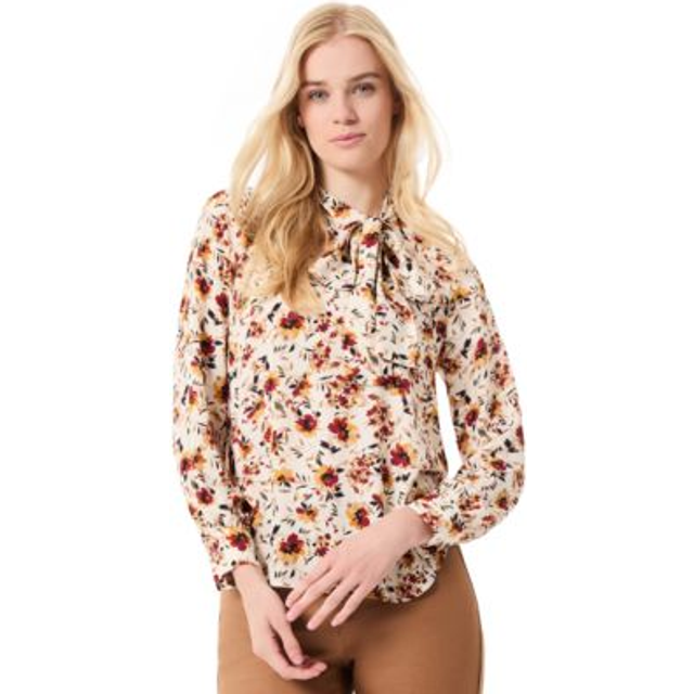 Jones New York Scarf Neck Blouse