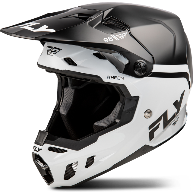 Fly Racing Crosshjelm Formula CC Objective, Sort/Hvid