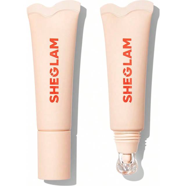 SHEGLAM Crystal Glaze Moisturizing Lip Gloss-Melon Pop Moisturizing Clear Lip Gloss Clear Watery Mirror Lip Gloss Hydrating Reduce Lip Fine Lines Lip Makeup F