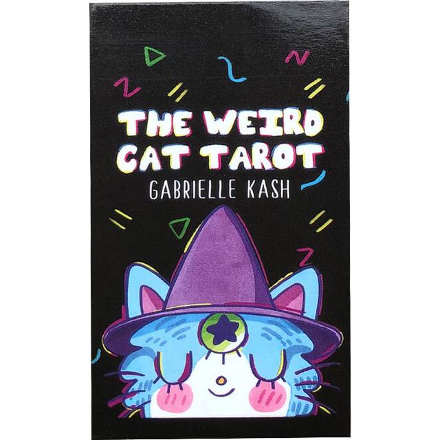 (weird cat) Tarot In Wonderland Tarot Cards Deck Board Game Card Game Playing Cards