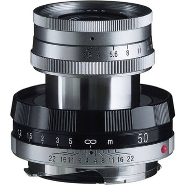 Voigtlander 50mm f/3.5 Apo-Lanthar VM Type I Black Paint and Chrome