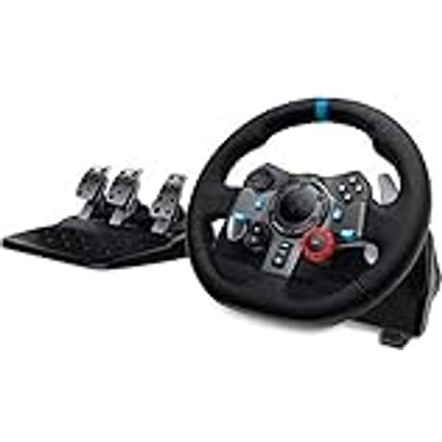 Racing Wheel, Game Steering Wheel, Driving Force Racing Wheel och pedaler (PS4/PS3 och PC)