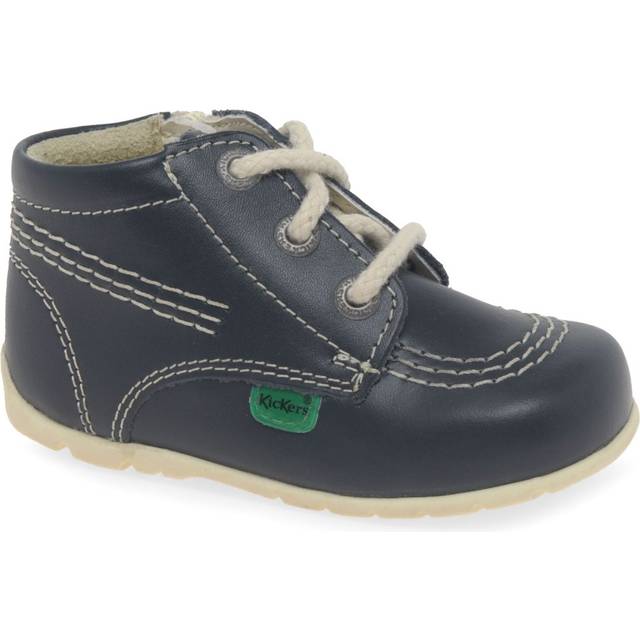 Baby Kick Hi Leather Navy - 4.5