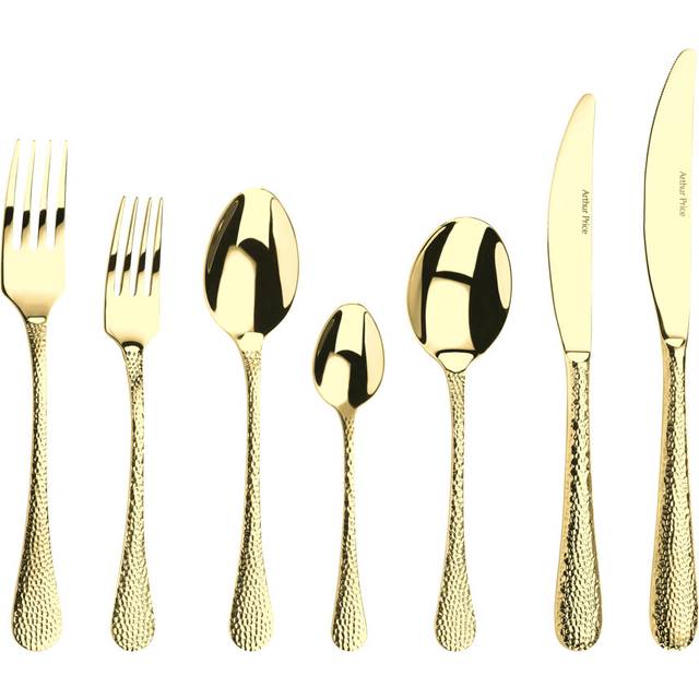 Arthur Price Champagne Avalon 44 Piece Cutlery Box Set FREE Set of 8 Teaspoons