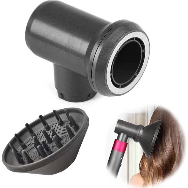 Chuancheng Diffuser and Adaptor for Dyson Airwrap Styler for Airwrap Styler Into A Hair Dryer Combination, 1.0 Count