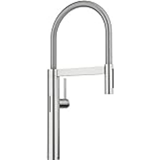 BLANCO Culina-S II Sensor Pull-Out Swivel Spout Single Lever Kitchen Tap, Pvd Steel