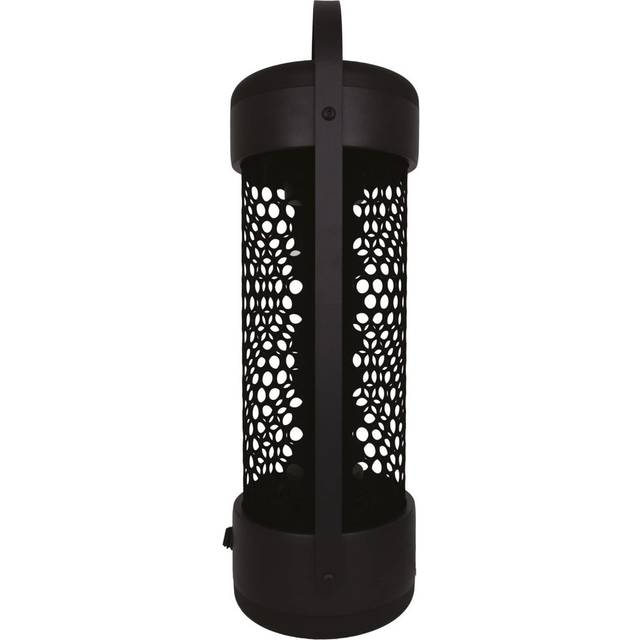 Igenix Pack of 2 Portable Patio Tower Heater Black, Black