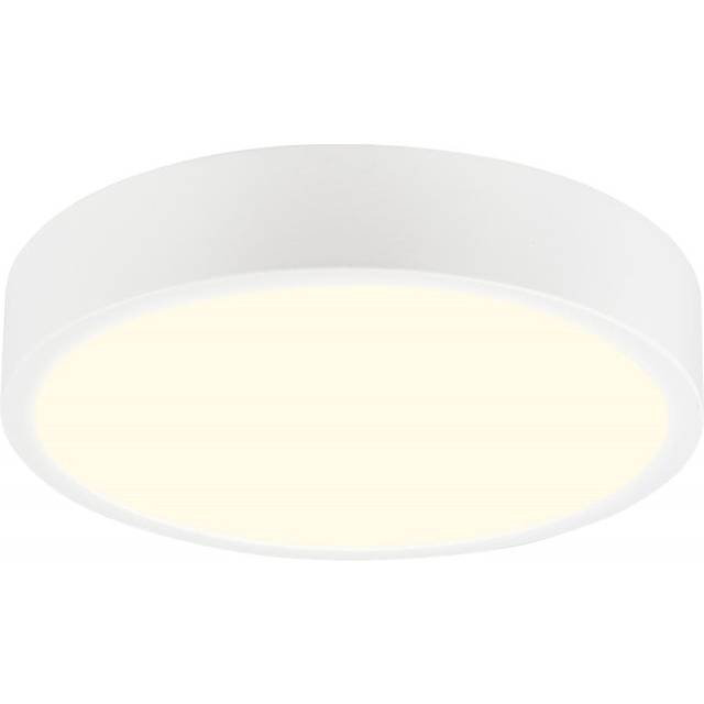 Mantra M6622 Saona 17cm Round LED Surface Flush Fitting 14W Matt White