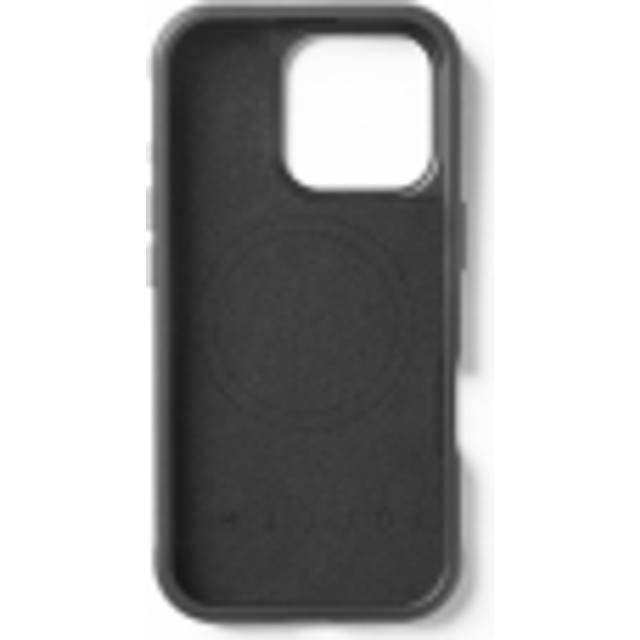 Mujjo iPhone 16 Pro mobiltelefonfodral (svart)