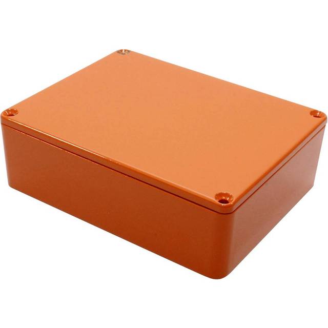 Hammond 1590BB2OR Die Cast Stomp Box Orange 119 x 94 x 38