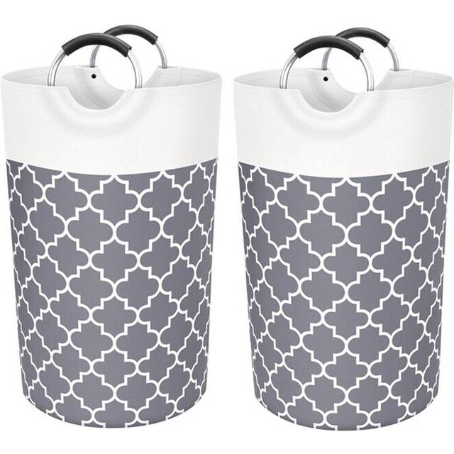 Laundry Hamper Bag Washing Bin Clothes Bag Collapsible Tall