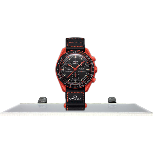 Swatch x Omega Bioceramic Moonswatch Mission on Earth - Lava