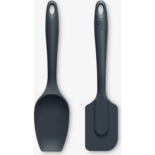 (Dark Grey) Zeal Silicone Spatula Spoon & Spatula Kitchen Utensil Set
