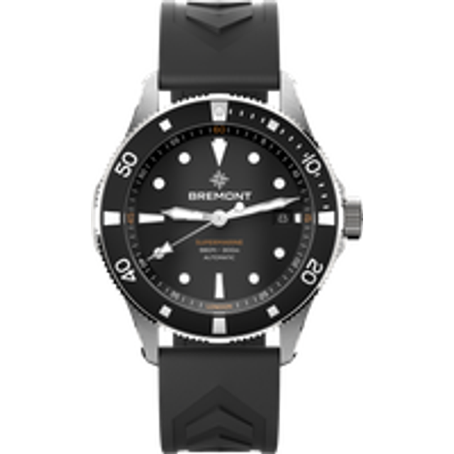 Bremont Supermarine 300M Date Black Rubber