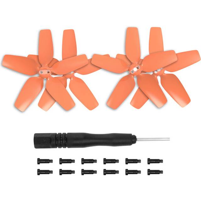 (2PairsOrange) For DJI  Propeller Props Blade Replacement Light Weight Wing Fans Propellers