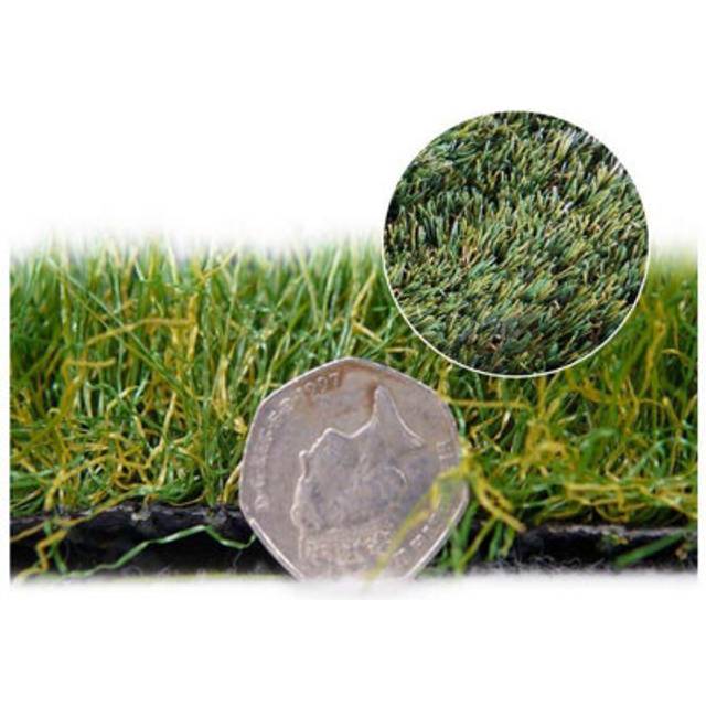 "(10m(32'9"") X 4m(13'1"")-40mÃÂ², Cadiz 40mm) Premium-Quality Lush Artificial Grass Turf"