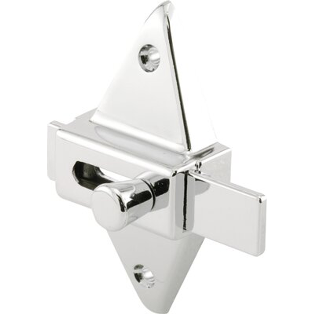 Prime-Line PH 17039  2-3/4 in. Hole Centers  Diecast Construction  Chrome Slide Latch  single pack