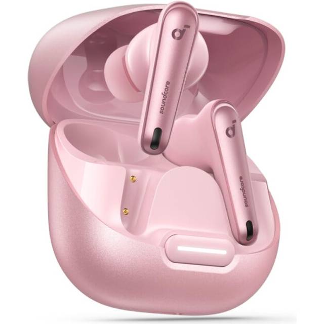 soundcore Liberty 4 NC | True-Wireless Noise Cancelling Earbuds Pastel Pink