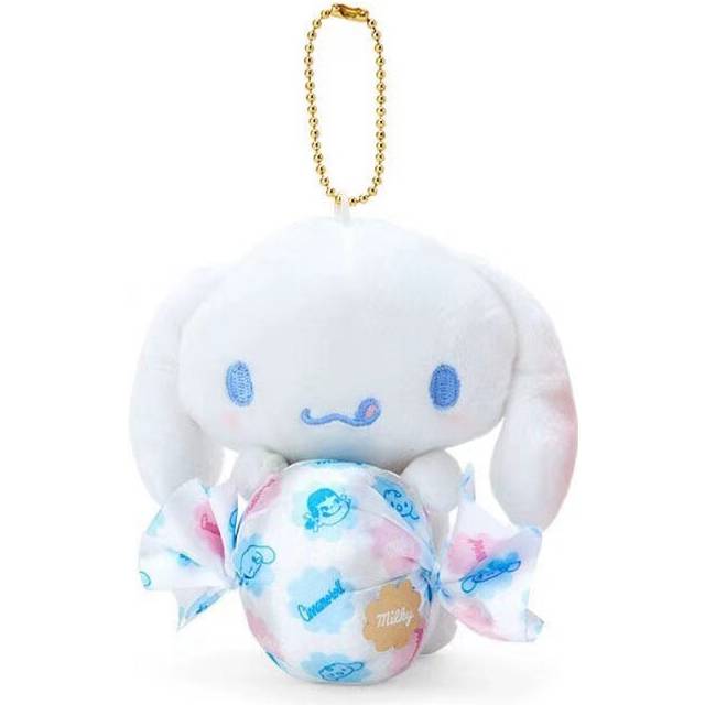 (Cinnamoroll) Keychain Sanrio Fashion Cute Delicate Kuromi Plush Toy Pendant Girls Gift