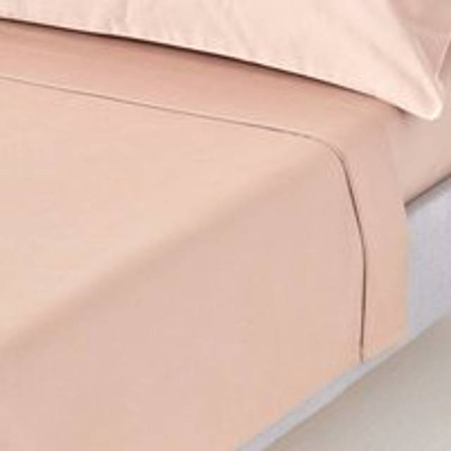 Homescapes 100% Egyptian Cotton 1000 TC Single Flat Sheet, Beige, OEKO-TEX Certified, Machine Washable, Luxury, Handcrafted - Natural