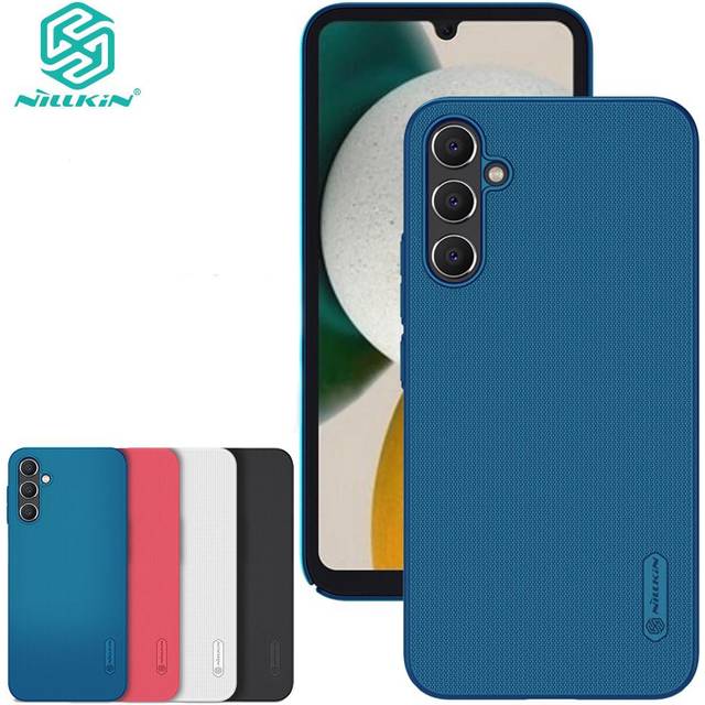 Nillkin Hard PC Shield Telefonfodral För Samsung Galaxy A34 5G Fodral Ultratunnt hårt PC Anti Fingerprint Shockproof Back Cover Samsung Galaxy A34 5G svart