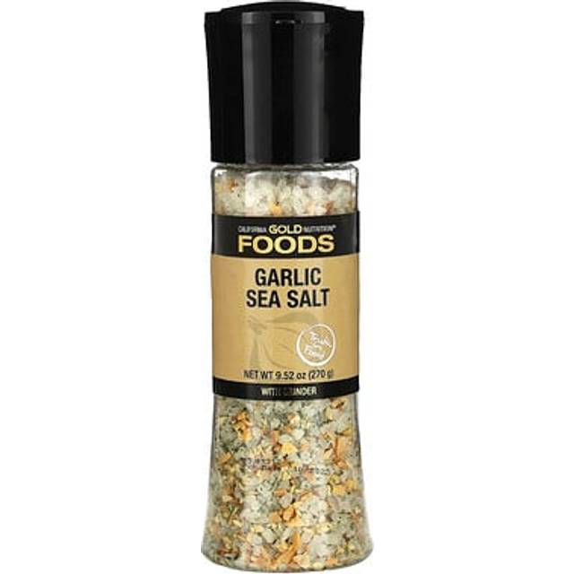 California Gold Nutrition, Foods, Garlic Sea Salt Grinder, 9.52 oz (270 g)