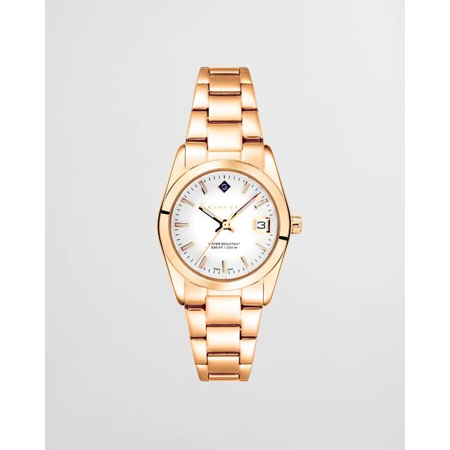 GANT Everett Mini 28mm G186005 Vit tavla Datum