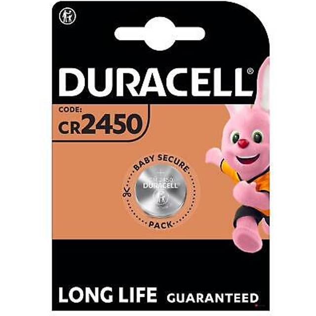 1 x Duracell 2450 3V Battery Lithium Coin Cell CR2450 DL2450