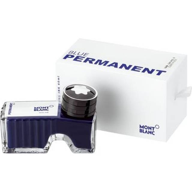 Montblanc - Ink Bottle, Permanent Blue, 60 Ml, Din Iso 14145-2 - Ink Bottle - Blue (60)