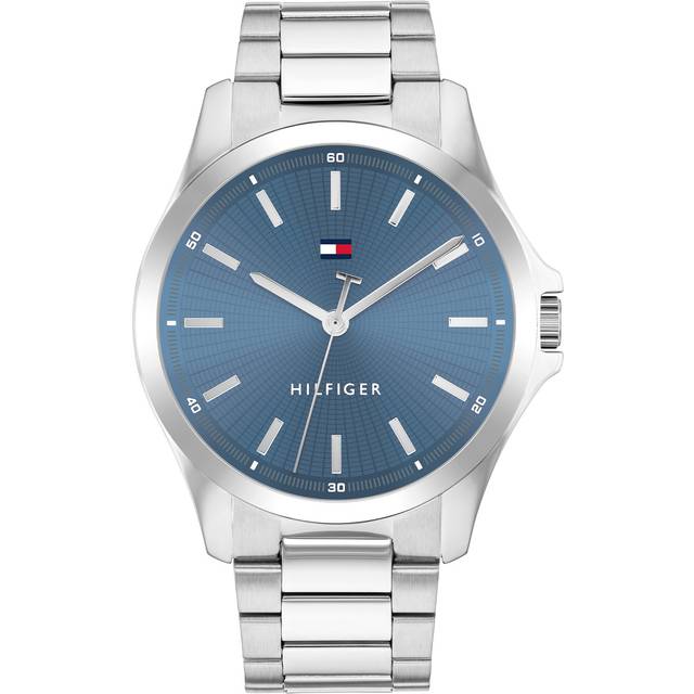 Tommy Hilfiger Bruce 42 Mm Watch Silver  Men