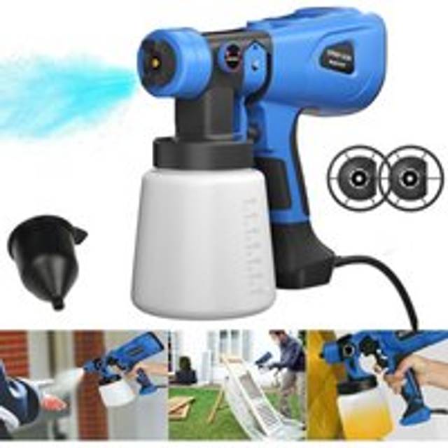 Dayplus - paint sprayer spray gun airless hvlp electric 1000W spray gun handheld fence uk