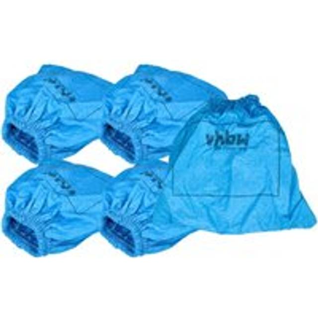 2x Textile Filter compatible with Lidl Parkside pnts 1500 B3 Vacuum Cleaner, Wet/Dry Vacuum Cleaner - Textile Bag, Washable, Blue - Vhbw