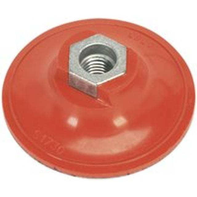 75mm Hook and Loop Backing Pad - M14 Thread - For Buffing & Polishing Discs