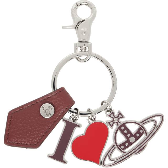 Vivienne Westwood "I Love Orb" Keyring - Red - U