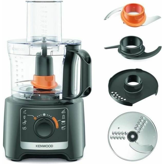 KENWOOD FDP31.020GY multifunktionsrobot - 2 hastigheter + Pulse - 800W - 2,1L skål + tillbehör