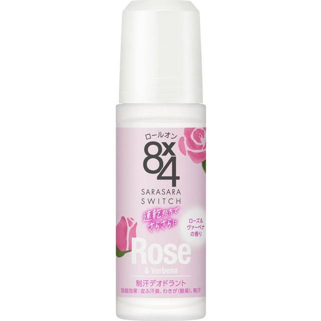 Kao - 8 x 4 Aroma Switch Roll On Rose & Verbena - 45ml