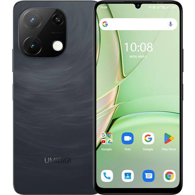 UMIDIGI G9T 6.75” 90Hz Smartphone Android 14 Cell Phone 4G 128G UNISOC T606 13MP AI Camera 5000mAh Long-Lasting Phone 4G+128G grön