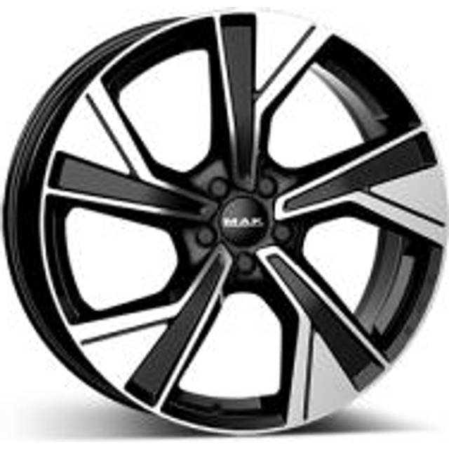 MAK Malmö Dark Black / Polished 7,5X19 5/108 ET50,5 CB63,4