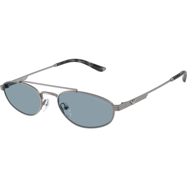 Emporio Armani EA2157 Sunglasses 300372 Matte Gunmetal
