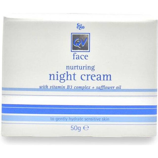 Qv Face Nurturing Night Cream Vitamin B3 Complex Gentle Hydrating Moisturizer 50gm